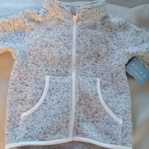H&M Kids Light Gray Fleece Hoodie